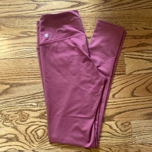 Dusty rose leggings Zella small